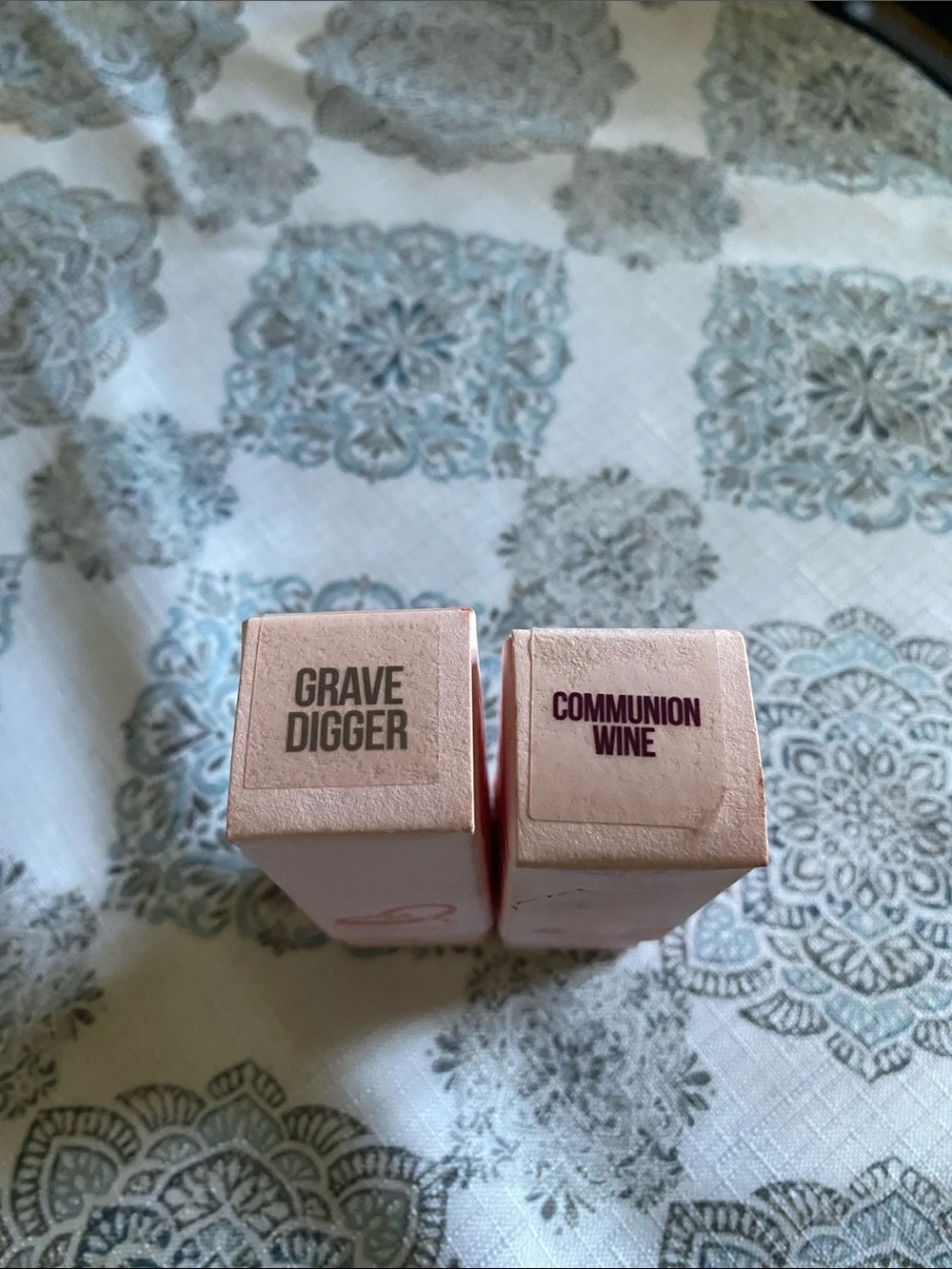 Jeffree Star Pink Lipstick Boxes - Pale Pink Packaging